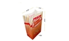 Picture of 70051 Box of 1000 paper popcorn bags 1.5 oz Bullseye ( Flat bottom )