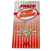 Picture of 70051 Box of 1000 paper popcorn bags 1.5 oz Bullseye ( Flat bottom )