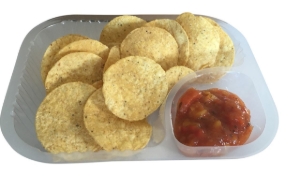 Image de Plateau à Nacho en plastique transparent - 125 unités