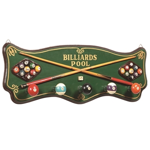 Picture of R181 | PUB SIGN-BILLIARDS COAT RACK