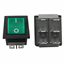 Image de Interrupteur VERT On/Off  120V / 6 Broches