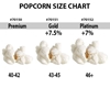 Image sur Grain de maïs à éclater Bullseye Popcorn Platine - 10lbs
